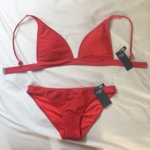 NEW WITH TAGS red bikini